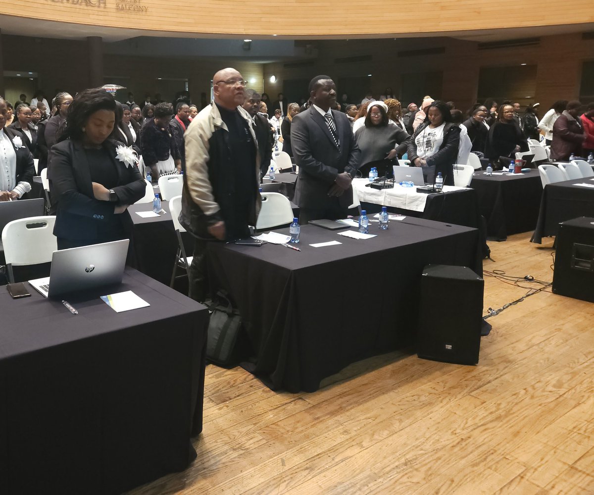 WestRandHealth's tweet photo. Dr Nicholas Mwangi, Clinical & Exec Manager of @WestRandHealth, has opened @GautengHealth's 10th Annual Midwifery, Obstetrics, Neonatal, & Child-Health Conference (#MONEC). He also shared a heartfelt appreciation for midwives' contribution to humanity. #GrowingGautengTogether https://t.co/VC5mykTMQZ