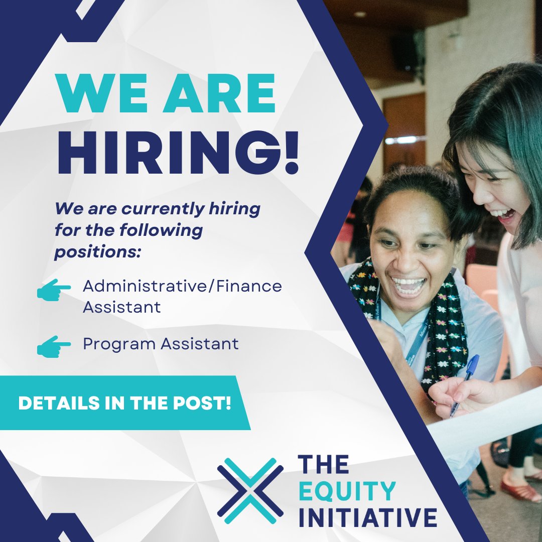 🌟Join the EI Team! We're HIRING! 🇹🇭 Looking for 2 Thai nationals for 2 positions, details below: Administrative / Finance Assistant: thaingo.org/jobs/detail/16… Program Assistant: thaingo.org/jobs/detail/16…