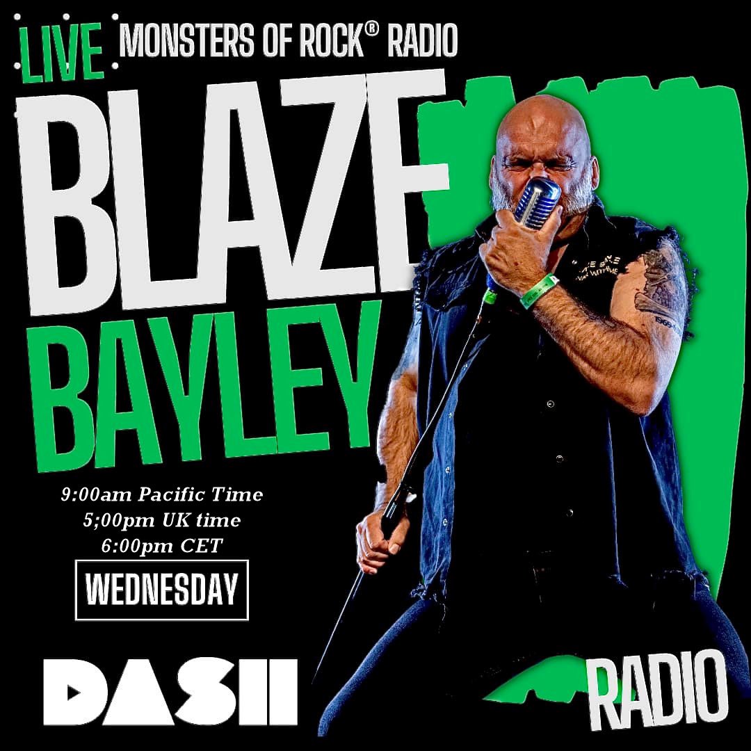 Mark Appleton (@rocksector) on Twitter photo The Blaze Bayley Show, Wednesdays at <a href="/MonstersOfRock/">Monsters Of Rock®</a> Radio! This week… Magnum, Whitesnake, British Lion, UDO @ more… The Blaze Bayley Show, Wednesdays at <a href="/MonstersOfRock/">Monsters Of Rock®</a> Radio! This week… Magnum, Whitesnake, British Lion, UDO @ more…
