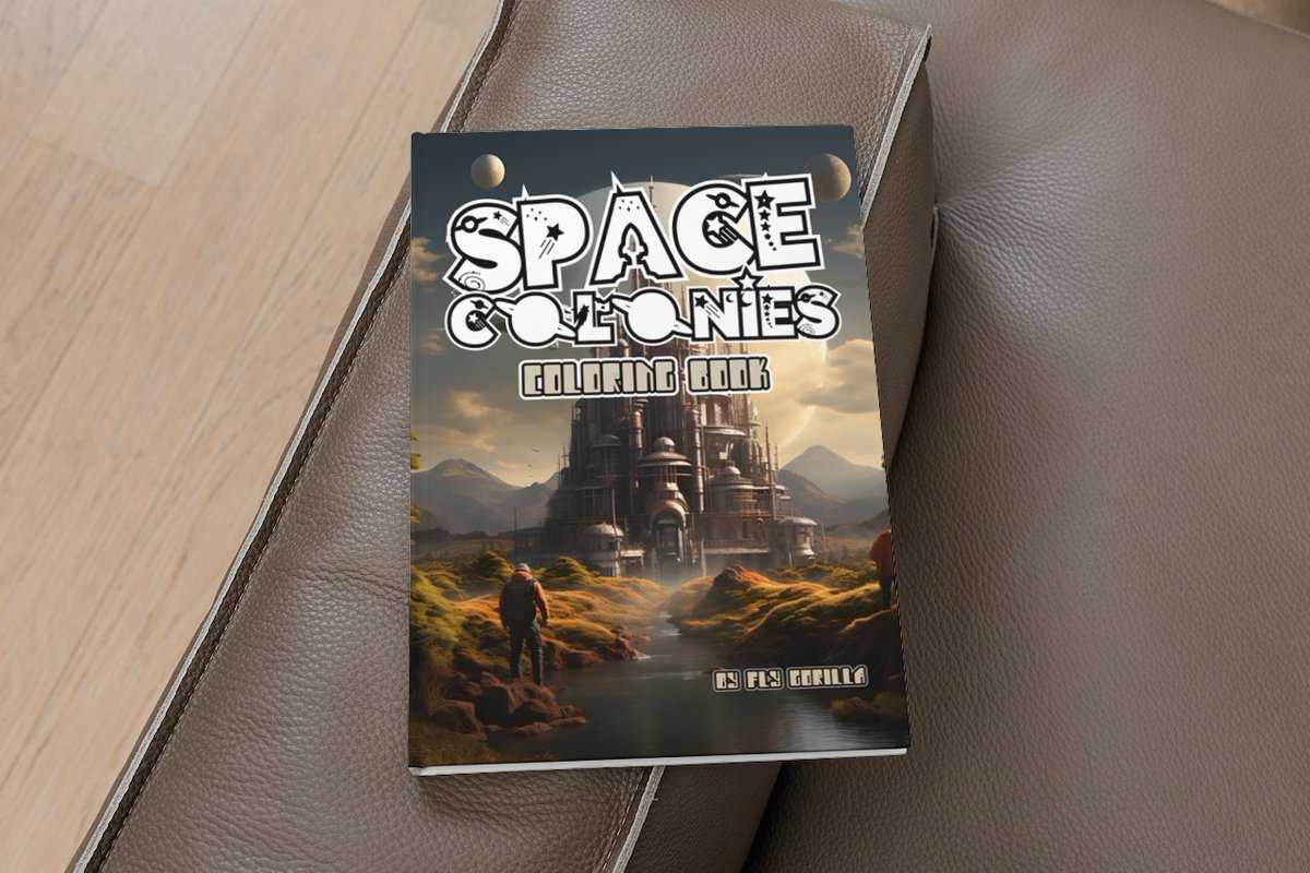 FlyGorillaBooks's tweet image. Check Out our Space Colonies Coloring Book

Available in paperback here amazon.com/dp/B0CGL2LPDJ
and 
Digital Download here flygorilla.co.uk/space-colonies…

#spacecoloniescoloringbook #coloringbooks #coloringforrelaxation #flygorillabooks
