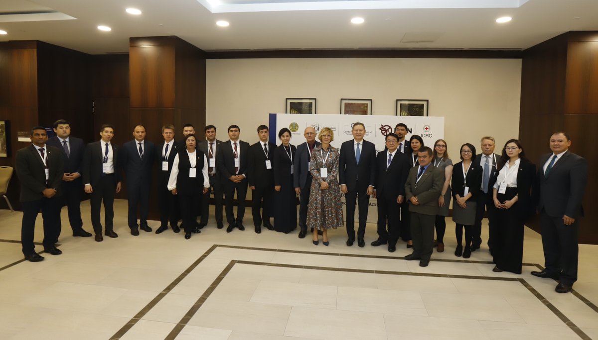SGI_OUNA's tweet photo. Привет из Астаны! On this Int'l Day #AgainstNuclearTests, we are at the Regional Conference on the Humanitarian Consequences of Nuclear Weapons &amp; #CANWFZ in Astana 🇰🇿. We are discussing the power of #nuclearban, how TPNW complements the NWFZ, and more! https://t.co/80piqOsWGX