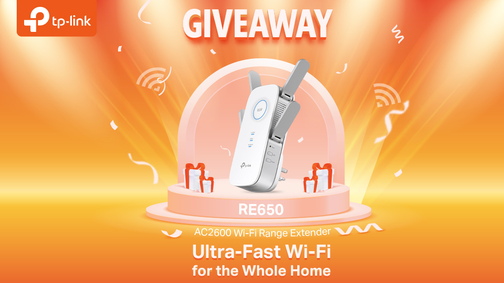 HughesDirect's tweet photo. Don't forget to enter our latest prize draw to #WIN a @TPLINKUK RE650 WiFi Range Extender!
This is a multi-platform prize draw and can be entered on Facebook, X and Instagram as separate entries. Follow @HughesDirect & RT to apply on X🍀🎁
Ends 30/08/23, Ts&Cs apply - https://t.co/SFqI08RhPt