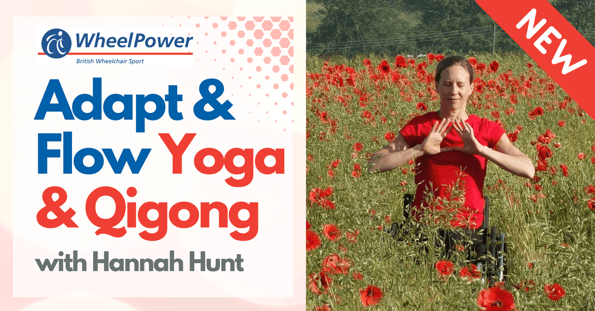 wheelpower's tweet photo. We are delighted to welcome Hannah Hunt back to our online Classes TODAY for an Adapt &amp; Flow Yoga &amp; Qigong session 🙏  Book a FREE place through webpage and we'll see you later this morning! Find out more: https://t.co/nwUQFx47fc #Qigong #Yoga #WheelPower #OnlineExerciseClass https://t.co/V3FEHpY7gJ