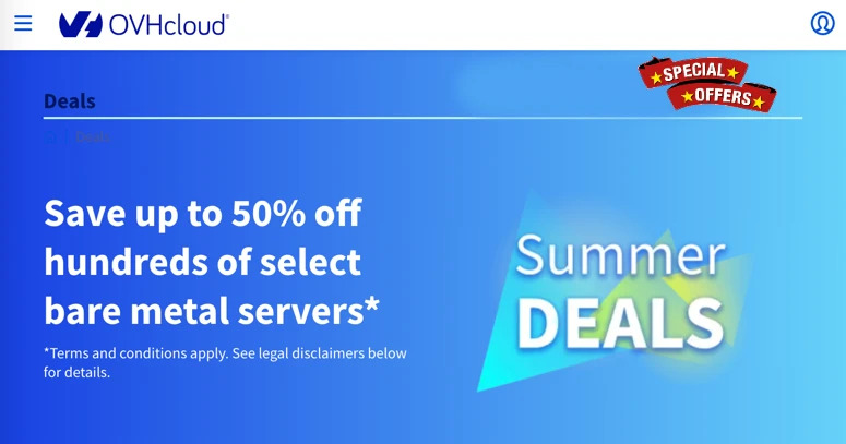 updatedreviews's tweet image. With OVHCloud #Endof #SummerDeals, save up to 50% off selected #dedicatedservers and up to 30% off High Grade servers: bit.ly/3OV9hrB  
Dedicated Servers - Up to 50% off
#PublicCloud 200 Free Credits
#WebHosting at $1/month
#VPS at $5.50/mo: bit.ly/3qZ4Q77
