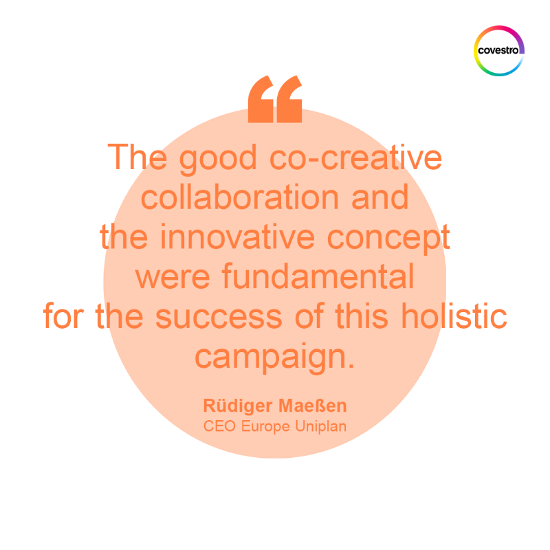 covestro's tweet photo. 🔴 #reddotwinner - We won the @reddot Design Award 🏆 for our #K2022 campaign "Crafting Connections With You" alongside Uniplan in the “Digital Solutions - Trade Fair” category. A huge thanks to all involved! #collaborationrocks 🤝 https://t.co/XX5m3pMeEX