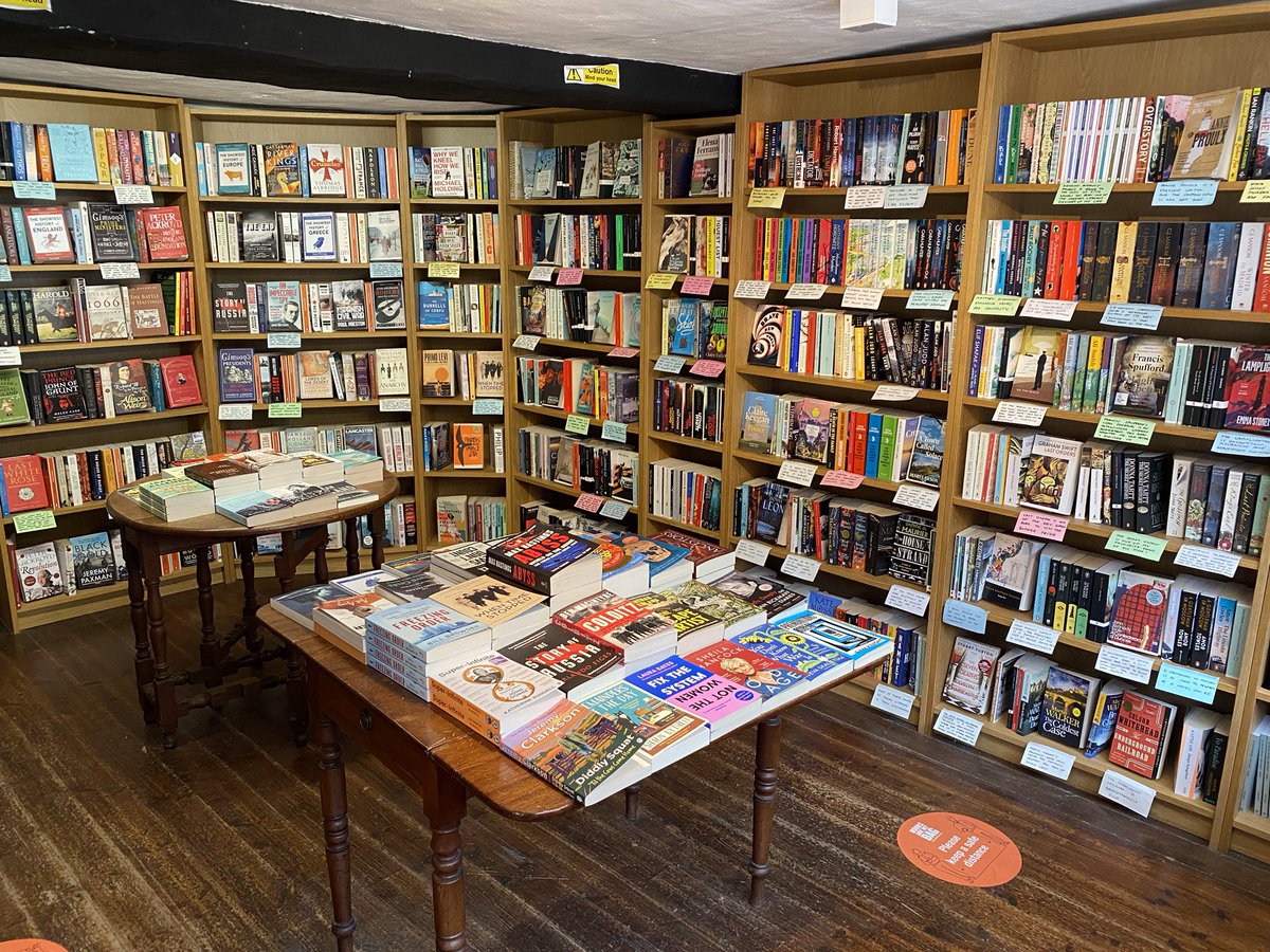 Thank you to everyone for their patience during the shop’s extended closure and I can confirm that it is now back OPEN for all your bookish needs