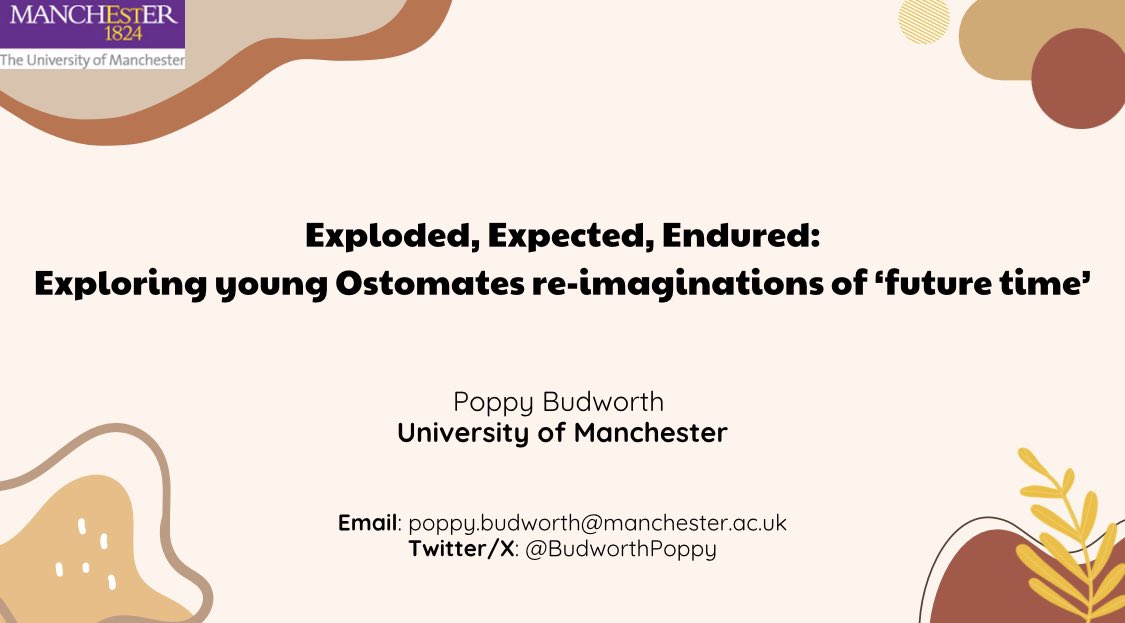 On the way to London 🚂 #RGSIBG23 

Looking forward to the @GFG_RGSIBG New + Emerging Research session on Friday (1st), where I will be sharing some of my findings, focused on young Ostomates’ re-imaginations of ‘future time’.

Find us at the Sherfield Building Rm 6, at 9am ✨