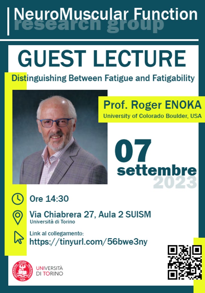 We are delighted to have Professor @RogerEnoka here in Turin on 7 September, 14:30 Italy time. The lecture will be available online on the WebEx platform. You can find the link here dscb.unito.it/do/avvisi.pl/S…