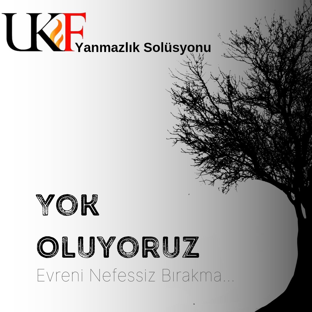 UKF yangının ilerlemesini durdurmak için kullanılır.Tüm testlerden başarılı bir şekilde gecmiş, yeni bir üründür.Bu ürünü kurumlar veya bireyler rahatlıkla kendilerini yangından korumak için kullanabilir. #ormanlaryanmasın #orman #gündem #dogayıkoru #yangın