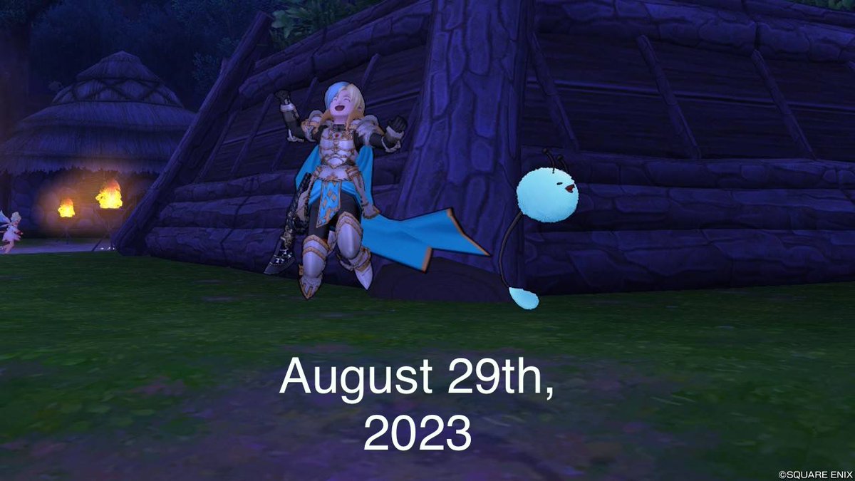 ProtectorKDraco's tweet photo. Has it seriously been 3 YEARS since I started playing?! I still love this game after this long and thankful for meeting all the amazing people I have through this game. Here’s to three years and many more! #DQ10 #localizeDQX https://t.co/NLWQqkmGSE