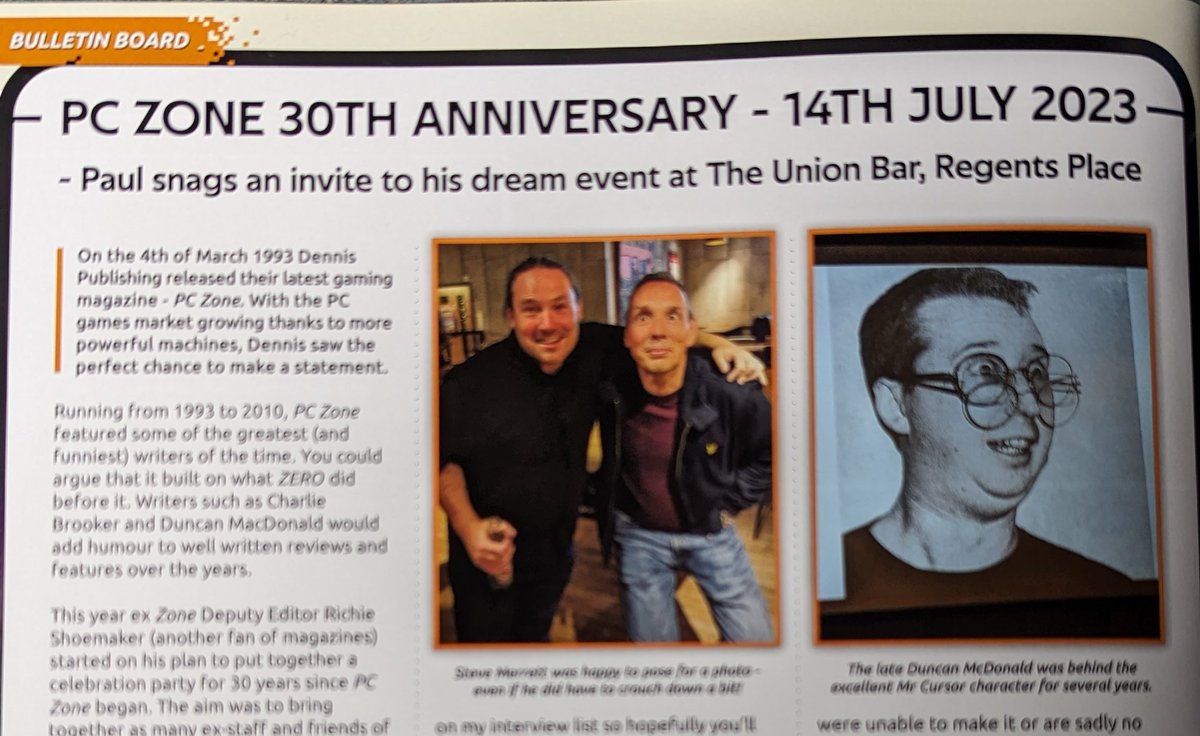 pixeladdict_mag's tweet photo. The latest issue is out now. The cover feature looks at the earliest celebs who embraced gaming including an interview with @berenyi_miki 
Also we covered the PC Zone reunion @PCZoneLives , some classic mag talk &amp; lots more!
https://t.co/rjmxl2esQX 
#videogames #computing https://t.co/ohFpBM1p17