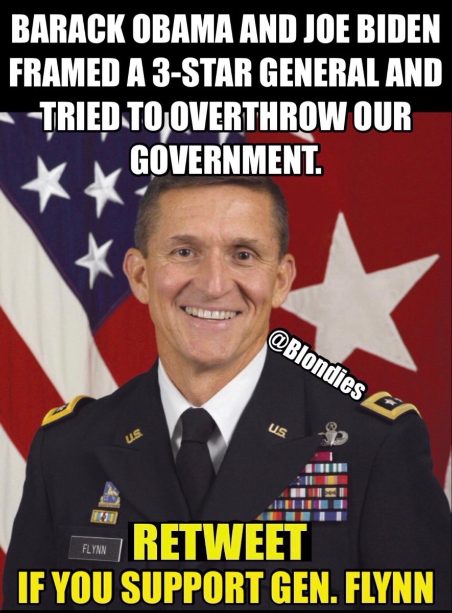 I support General Flynn 🇺🇸