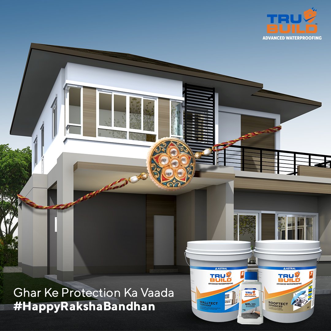 AstralTrubuild's tweet image. Everlasting protection to help you make everlasting memories! 🪢

#Astral #AstralTrubuild #AdvancedWaterproofing #Waterproof #Monsoon #ConstructionChemicals #WaterproofingExperts #WaterproofingSolutions #Topical #HappyRakshaBandhan