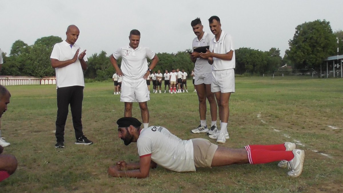 crpfacademyggm1's tweet photo. On the occasion of ‘National Sports Day’,  CRPF Academy conducted  various sports activities.

The personnel took pledge of remaining fit and promoting fitness among family and community. https://t.co/9QxIkAd9AD