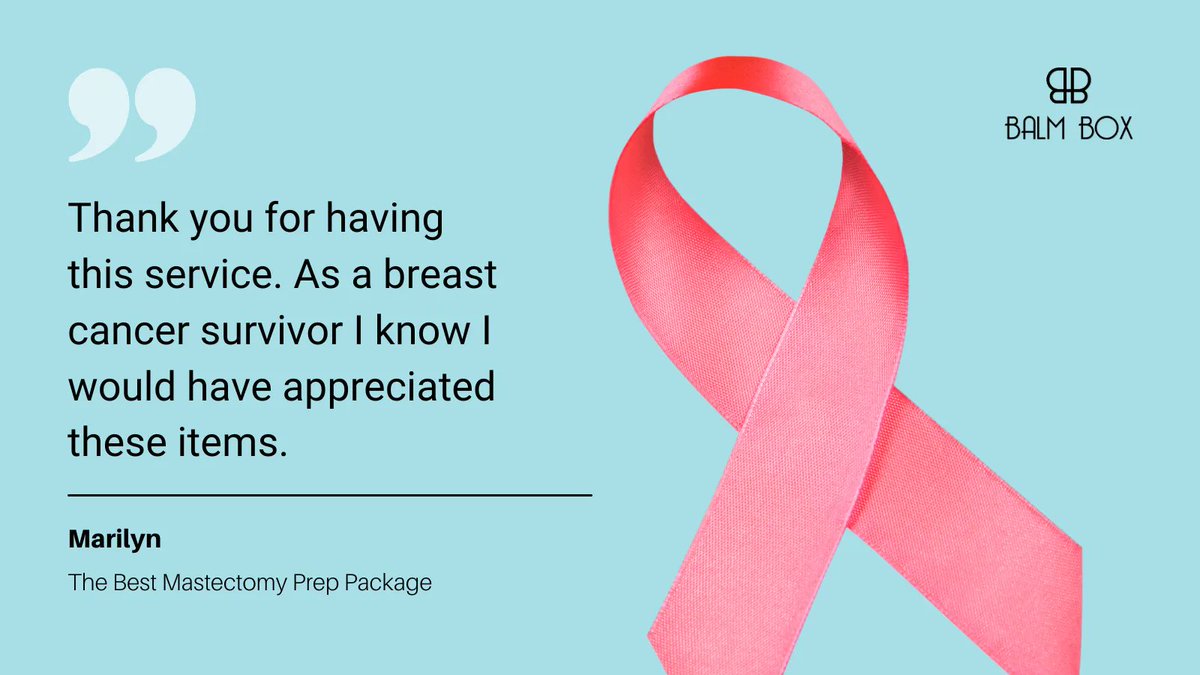 We consider #CustomerFeedback from #BreastCancerSurvivors the HIGHEST form of praise!! 👏👏 👏 So glad we could help Marilyn find the perfect #CarePackage for her friend newly diagnosed with #BreastCancer. 

Show our #BreastCancerCare line here:  buff.ly/45iA1JL