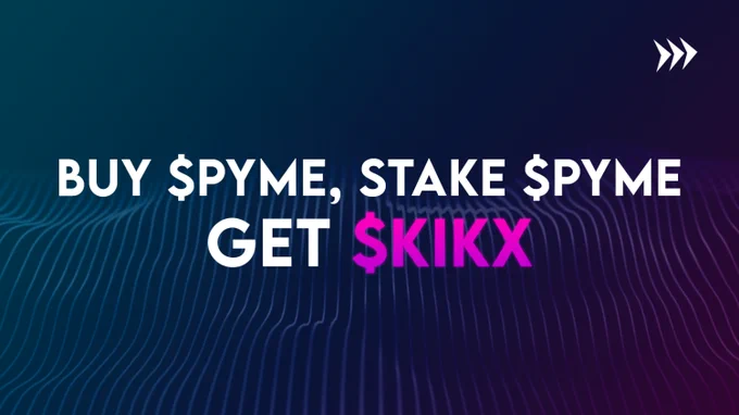 duclan2506's tweet photo. โก๏ธOnly 3 days left
Supercharged Staking๐ is still going on until September 1st. Don't miss...๐ฉท
30 Days - 10%
90 Days - 45%
180 Days - 120%, so crazy๐คฃ
๐Stake and you will WIN so BIG๐
-----Buy Pyme, Stake Pyme๐ฐ, Get Kikx๐-----
@PymeDAO #PymeLaunch #Airdrops https://t.co/69tq3VHkGY