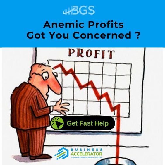#Poor profit can come from any number of problems. #BGS #BusinessAccelerator helps for diagnose and fix them all. Click here to signup today! bit.ly/3OXynaP