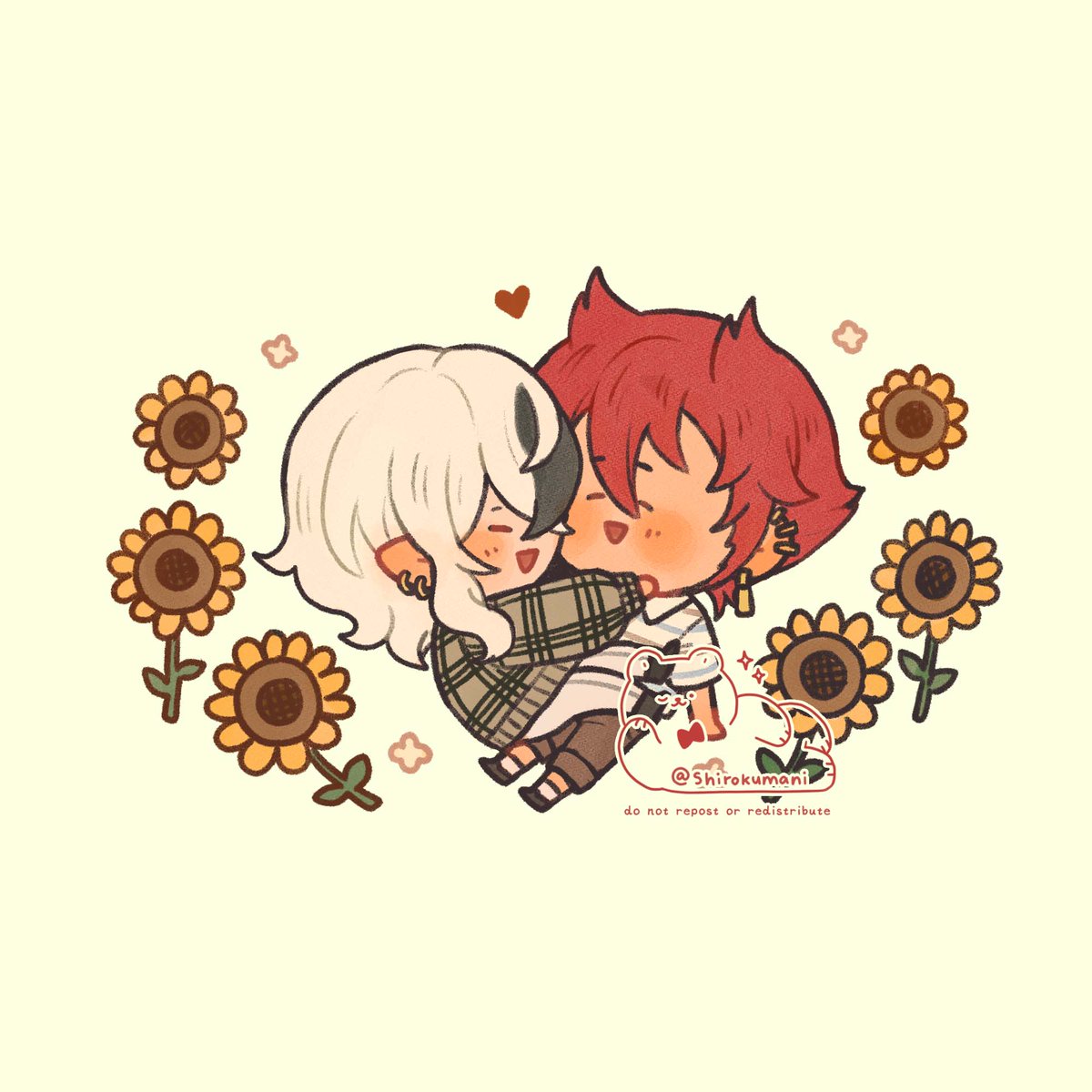 「i forgot to upload them but some chibi c」|mani 🧸 COMM OTWのイラスト