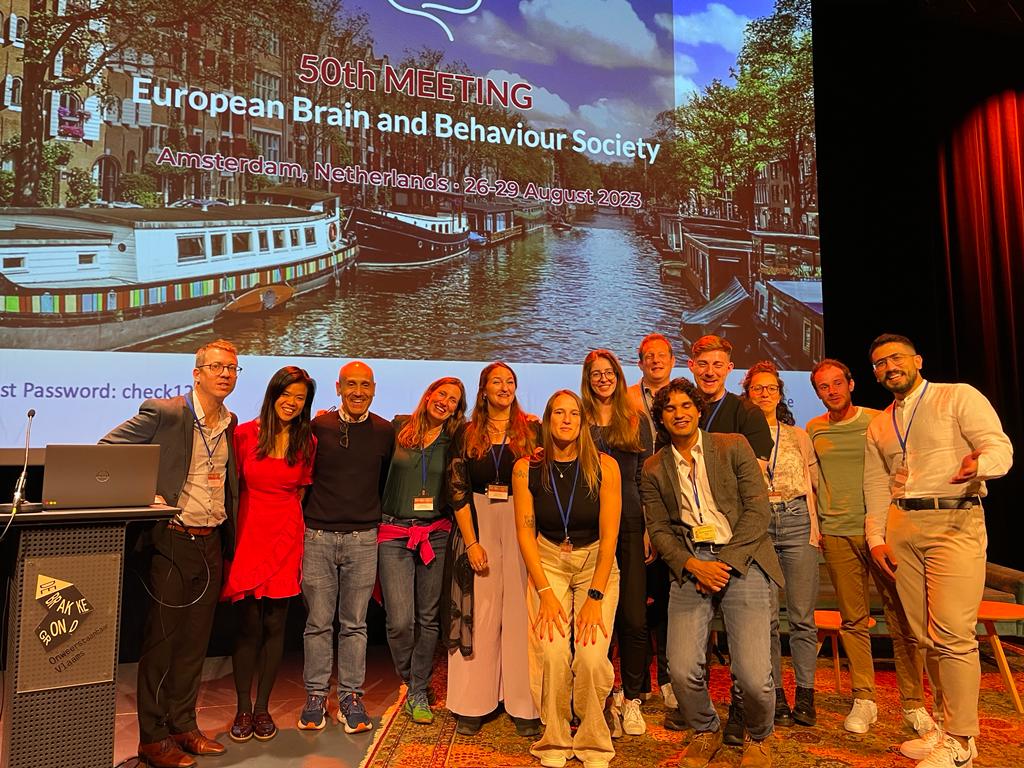Really proud of our early career researchers #ECRs getting the young investigator and poster awards #EBBS2023 @EBBS_Science. The standard of the research is really high. 
#phdlife 
#PhD
#phdforum 
#phdchat
#ecrchat
#phdacademia
#academia
#neuro