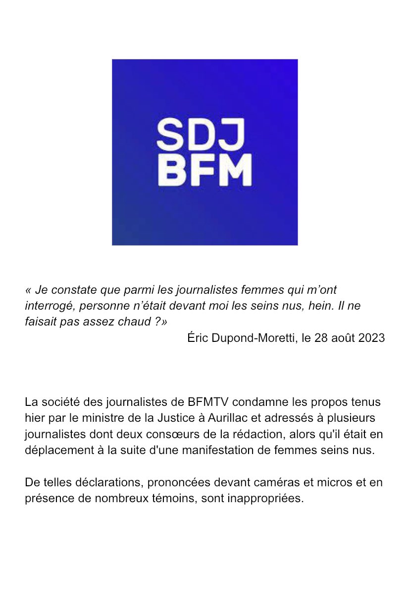 SDJ BFMTV (@sdjbfmtv) on Twitter photo 2023-08-29 13:01:29