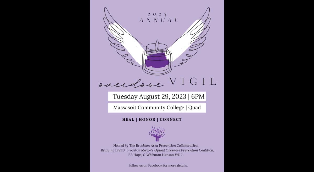 The Brockton Area’s 2023 Overdose Vigil by Candlelight will be held tonight, Tuesday, August 29th, at Massasoit Community College in the Quad. wmexboston.com/talk-music-rad…