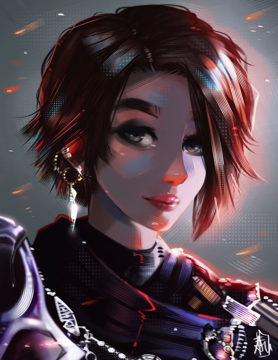 Zero...without the hat! 😱(5hr, 18m) - Hoping to draw these a bit faster as time goes on! Ain't easy drawing on the intuos small. 😆

#FFXIV #FF14 #FinalFantasyXIV #FFXIVART #FF14イラスト #FF14ART #fanart #wacom