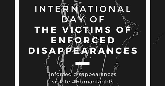 The 30th of August marks the #InternationalDayOfVictimsOfEnforcedDisappearances. #EnforcedDisappearances have grave consequences for victims, their families and broader communities. They are serious #CrimesAgainstHumanity and violate #HumanRightsLaw.