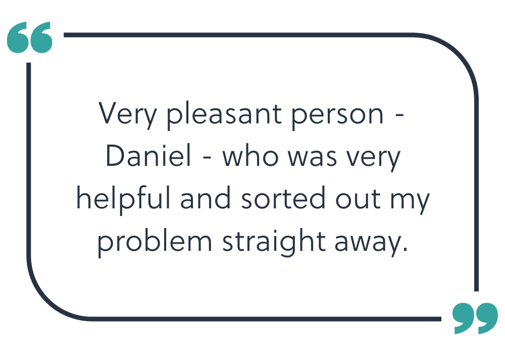 Well done to Daniel Ineson, one of our 1st Line Engineers, who went above and beyond to deliver an outstanding customer experience! 🙌

Your dedication and commitment to delivering exceptional service! Your dedication is greatly appreciated. 

#ClientFeedback #ServiceExcellence