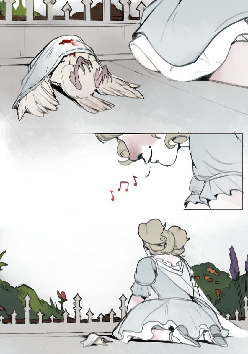 gardening time with snow ❤️ (another comic coming at 9AM PST) 