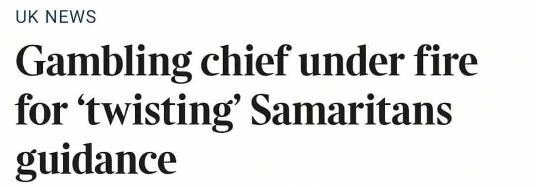 Our words have been twisted by the CEO of the Betting and Gaming Council to downplay the devastating effect that gambling products can cause, and we won’t stand for it 🧵1/3