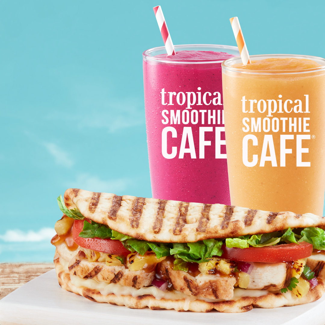 Ready for a taste of tropical paradise? Look no further than The Tropical Smoothie Cafe in Cumming, Georgia.
From AM energy boosters to wraps and flatbreads they’re sure to have what you’re looking for.
bit.ly/47S0MWP
#smoothies #tropicalsmoothiecafe #wraps #flatbreads