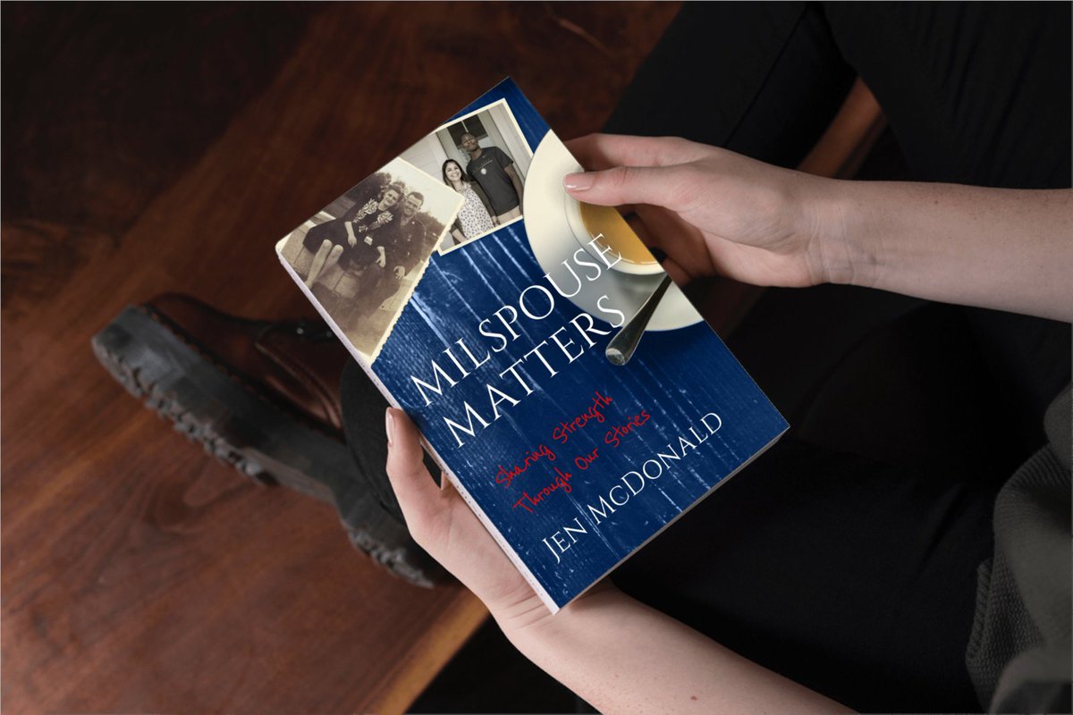 wbrandpub's tweet image. 🍁 Get ready for @JenMcDonald88’s MILSPOUSE MATTERS to release 10/10. Through her own story &amp;amp; others, the author connects &amp;amp; strengthens military spouses across generations through shared experience: tinyurl.com/2hnauuec
#MispouseMatters #FallRelease