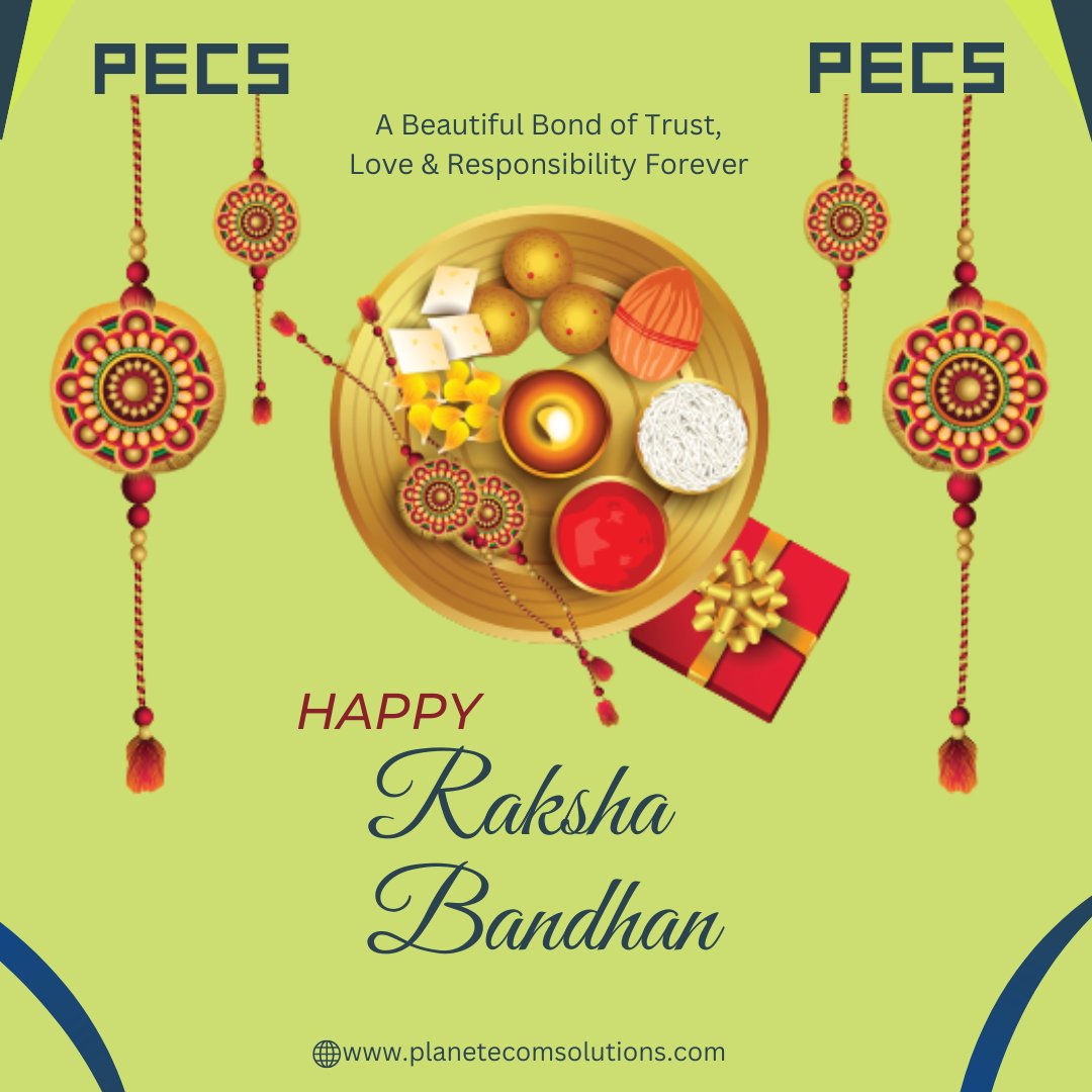 planetecoms's tweet photo. 🎉 Celebrating the beautiful bond of love and protection on this joyous occasion of Raksha Bandhan! 💕 Whether near or far, let your siblings know they're always in your heart. Wishing everyone a happy and heartwarming #RakshaBandhan! ✨👫
.
#RakhiCelebration #RakhiSpecial #PECS https://t.co/YLy9WUoEvt