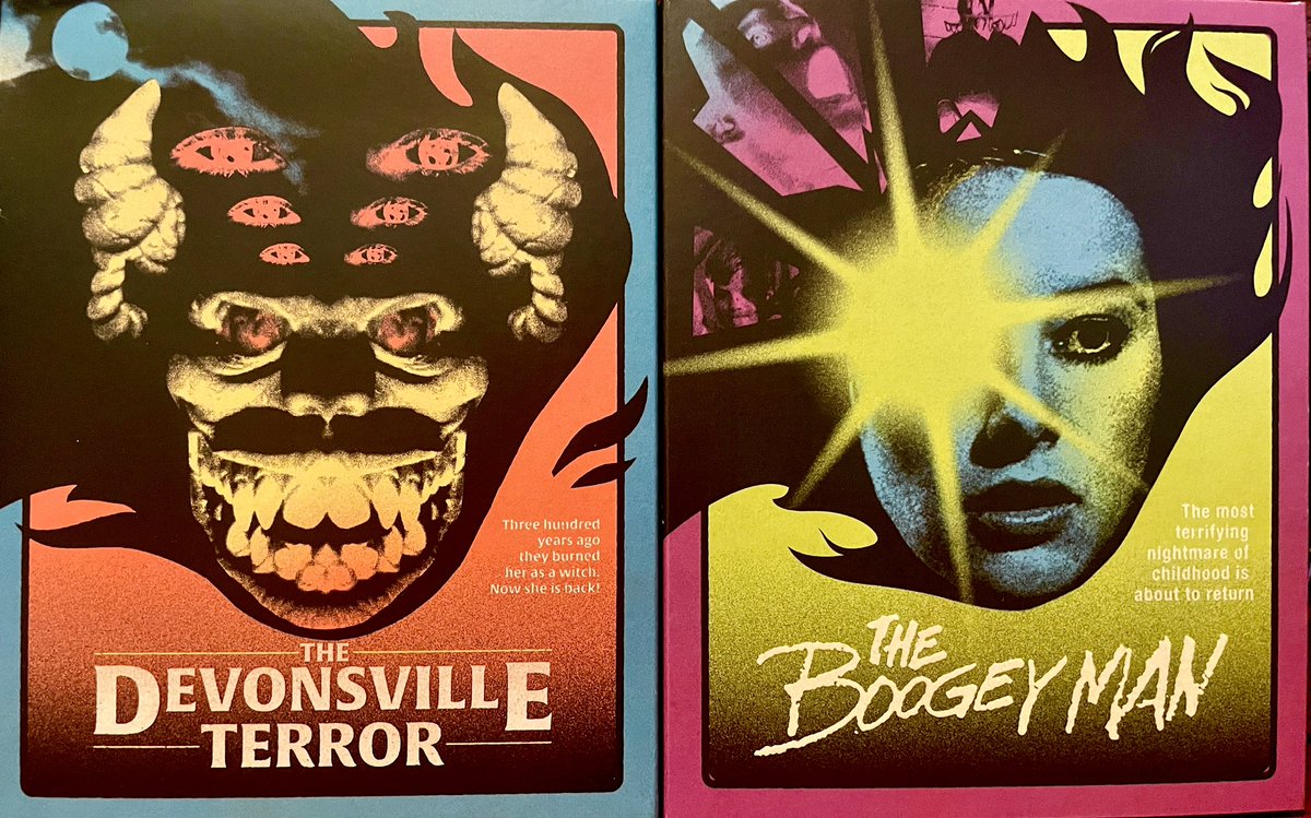 GTGMcast's tweet photo. Quick question for @VinegarSyndrome Who is the designer because this artwork is beautiful? Also, any chance of commissioning new Olivia slips to match this style? #physicalmedia #theboogeyman #devonsvilleterror #olivia #ullilommel #suzannalove https://t.co/3By33X5rRI