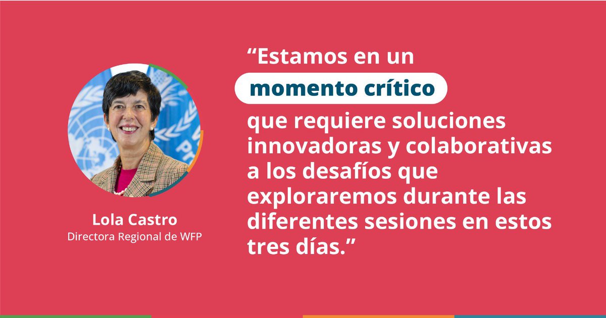 Palabras de @LolaCastroWFP agradeciendo la participación de los países de la región, que traen sus experiencias para compartir, promoviendo el diálogo y la búsqueda de soluciones a través de cooperación técnica y Sur-Sur.

#capitalhumano <a href="/el_BID/">Banco Interamericano de Desarrollo</a> <a href="/ONUBrasil/">ONU Brasil</a>