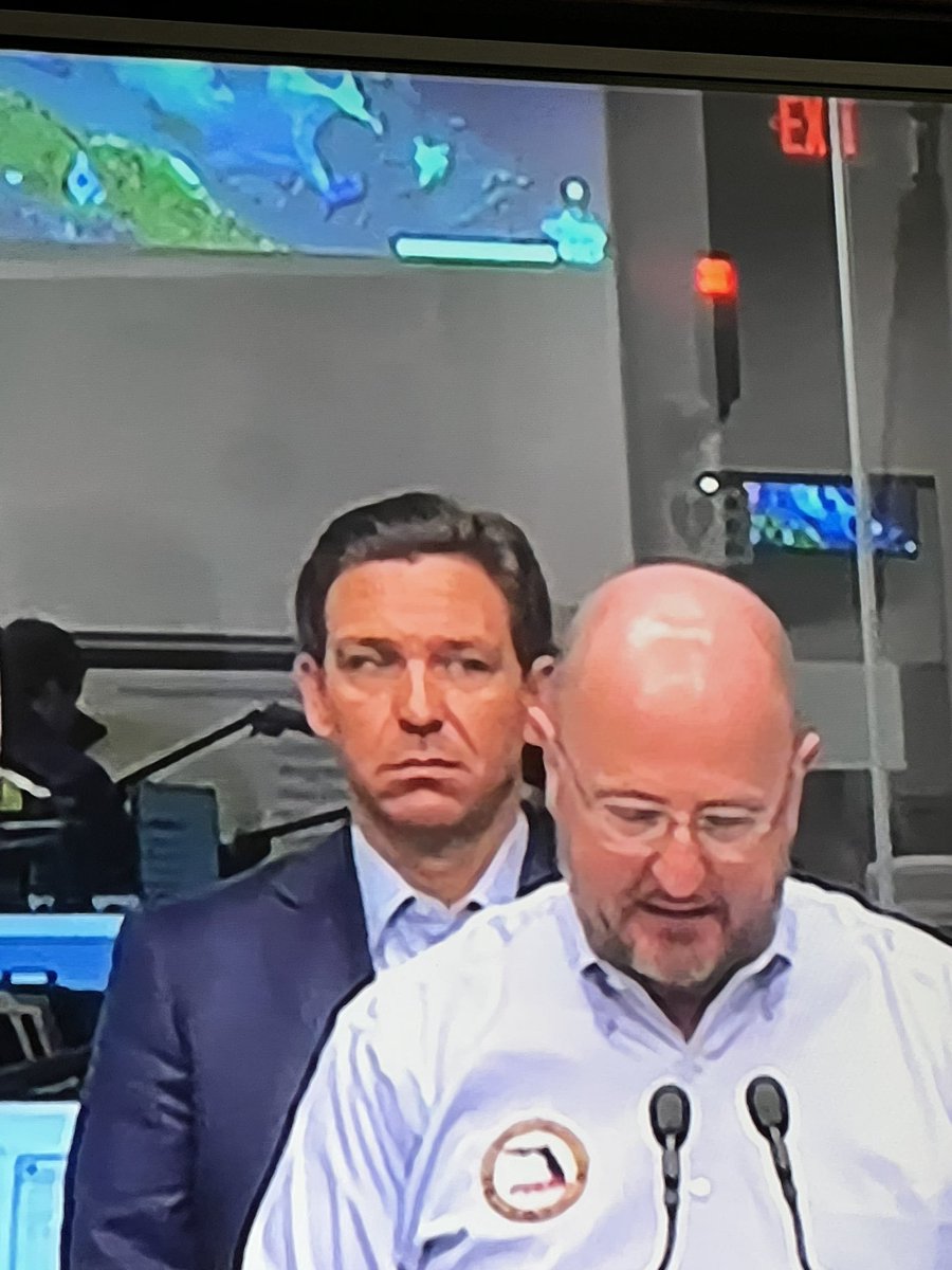 This man is an angry person who does not want to do his job. Who is he giving this side eye to? #desatin  #DeSantisIsAFascist #worstgovernor