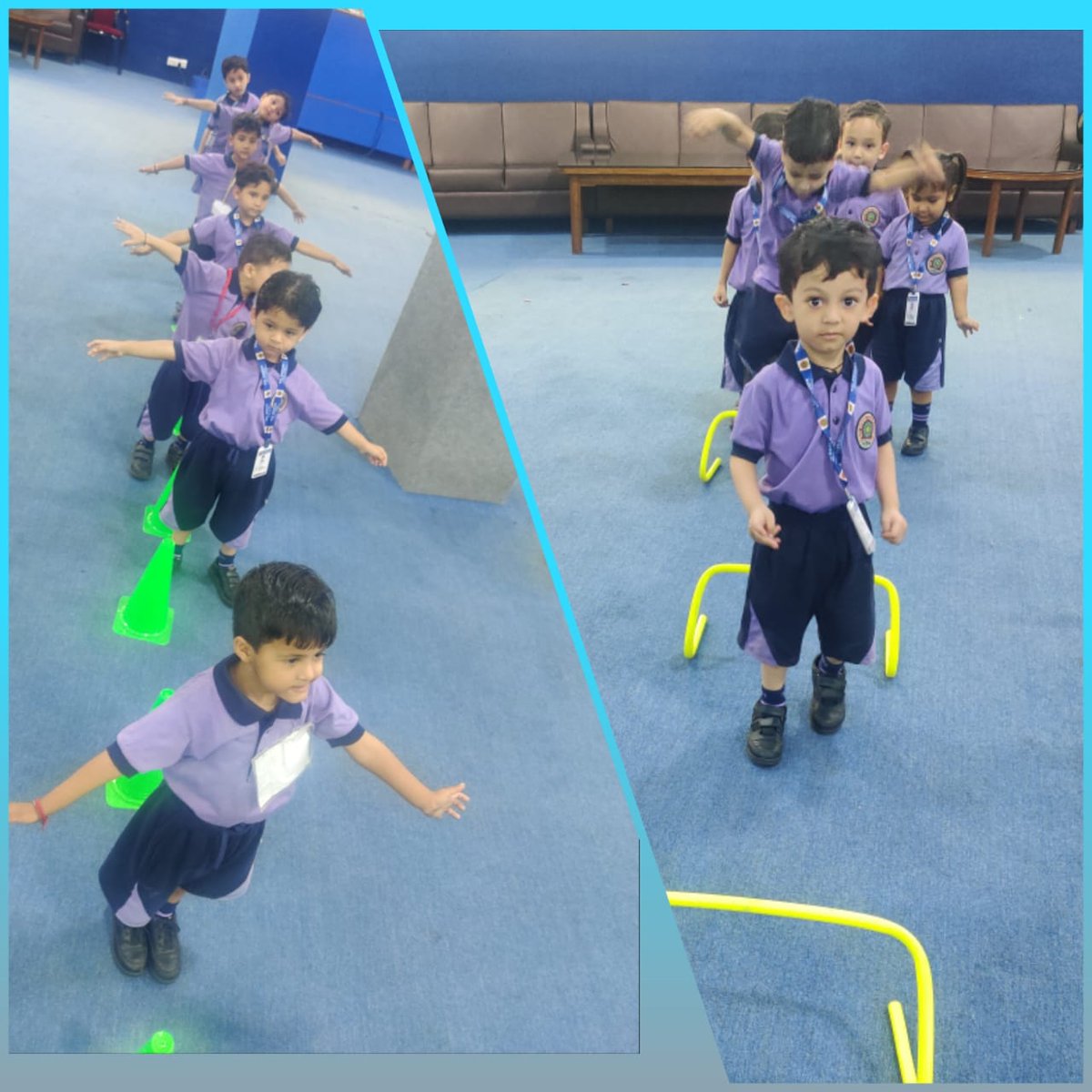 The celebration of #NationalSportsDay2023 left a lasting impact, inspiring little bal bhavanites to stay active, healthy and dedicated. The children participated in different games showcased #teamwork and #determination
<a href="/BBPSMV/">Bal Bhavan Public School</a> <a href="/vividh87/">Vividh Gupta</a> <a href="/KavitaMehrotra7/">Kavita Mehrotra</a> <a href="/cbseindia29/">CBSE HQ</a>