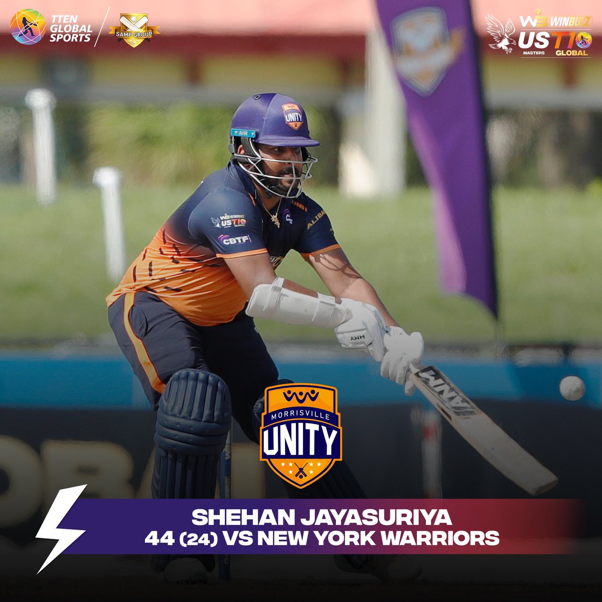 USMastersT10's tweet photo. Here’s a recap of Morrisville Unity’s most memorable performances! 👀🔙 (2/2)

#SunshineStarsSixes #CricketsFastestFormat #T10League https://t.co/zpuGtO1Q1g