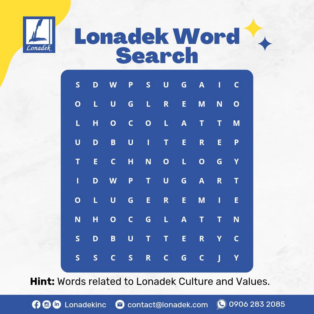 LonadekInc's tweet photo. Crack the Puzzle, Let's See If You Can Find Every Word It Conceals

#Lonadek #EngineeringTech #TechTips #MondayWisdom #Enginneringtechnologysolution #InformationManagement #TechSolutions #Tuesday https://t.co/1bLcjzaQMe