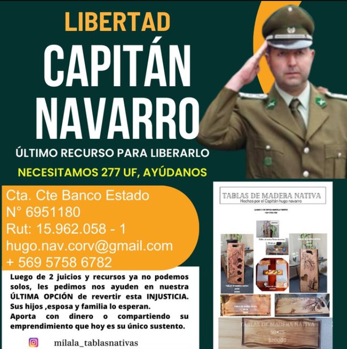 Amigos y amigas de twitter,este es el monto recaudado hasta las 09:00 hrs de hoy,estamos bajitos,apelo al ♥ de cada uno de uds,para apoyar al Capitán Navarro y su familia,muchisimas gracias
