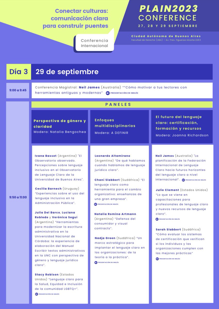 Observatorio de Lenguaje Claro UBA - Derecho tweet media