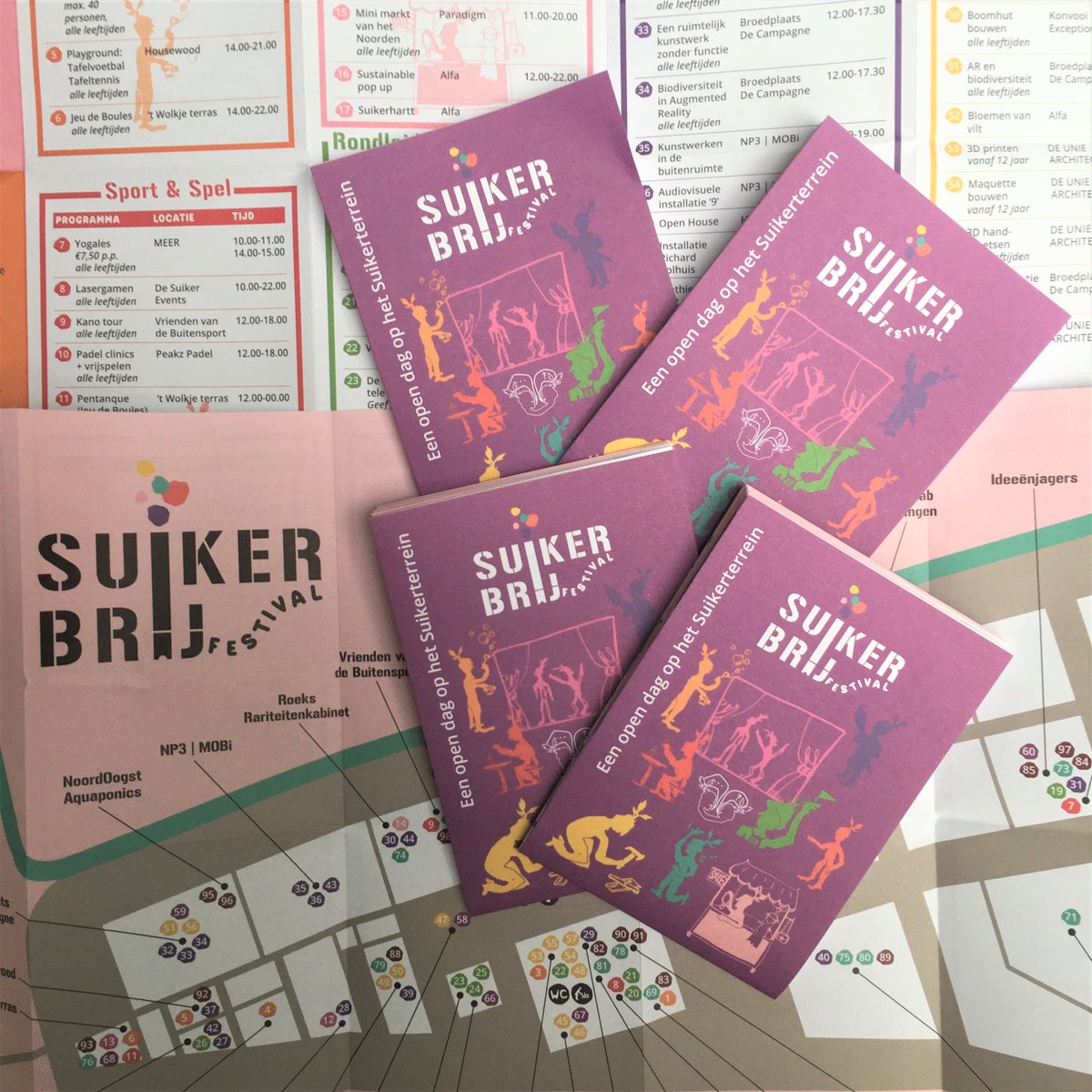 Kom 9 september naar Suikerbrij Festival! Een gloednieuw festival op het Suikerterrein. 🔥