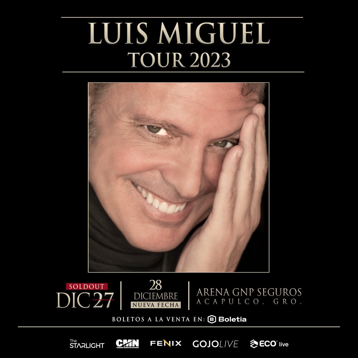 mx_tickets's tweet photo. ¡Buenos días Comunidad TicketsMX! ¡Hoy vuelve a salir el sol!

🎟️Preventa Santander 11 AM 

🚶‍♂️Ya habilitada la Fila Virtual 

#lmxlm #luismiguel #2dafecha #acapulco #boletia https://t.co/DDyIlGJOKJ