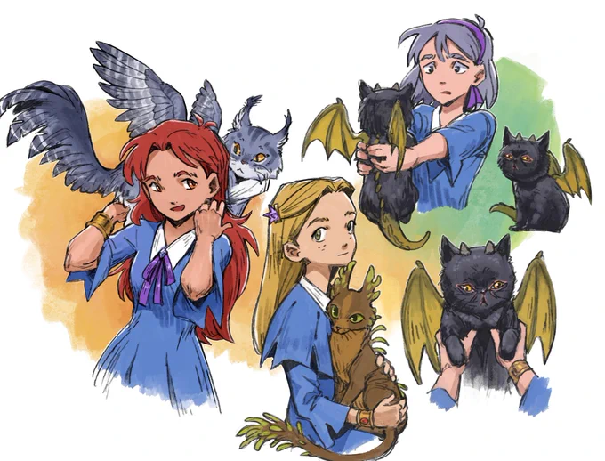 Everyone gets a cat creature! (the cat picks you) 