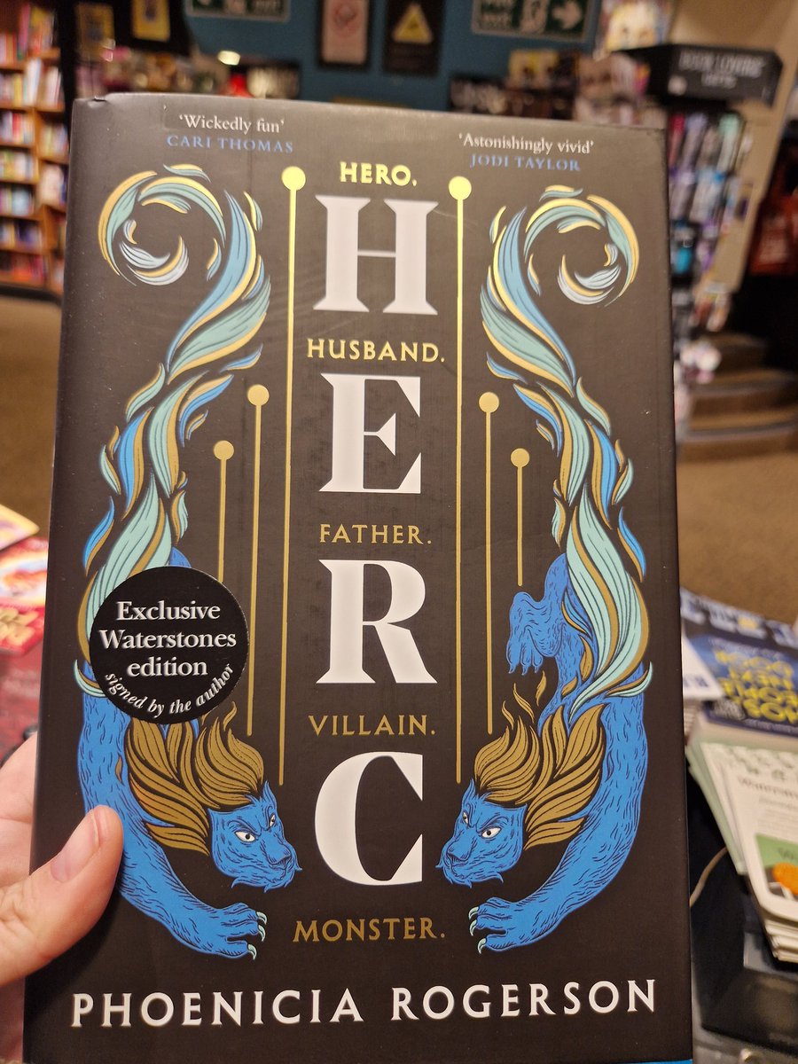 waterstonesbpl's tweet image. 😍 it&apos;s here! #Herc
