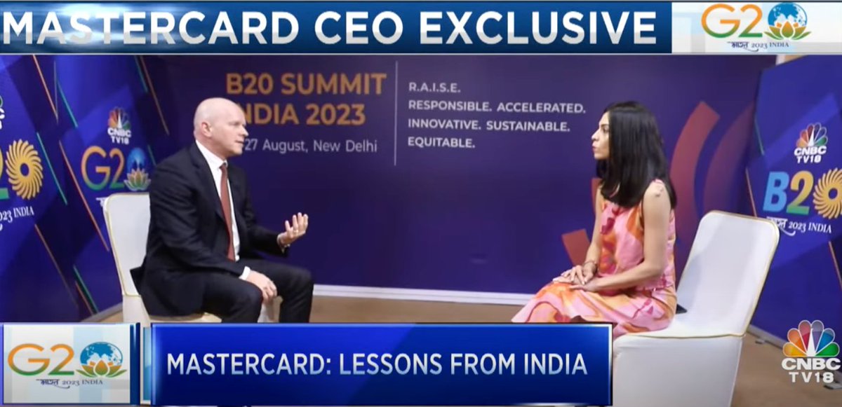 Forums like the B20 are important to build common ground and grow global trade.

Many insightful discussions on digital inclusion, innovating ethically in AI and building partnerships across the public and private sectors.

India was the perfect setting. Its success bringing
