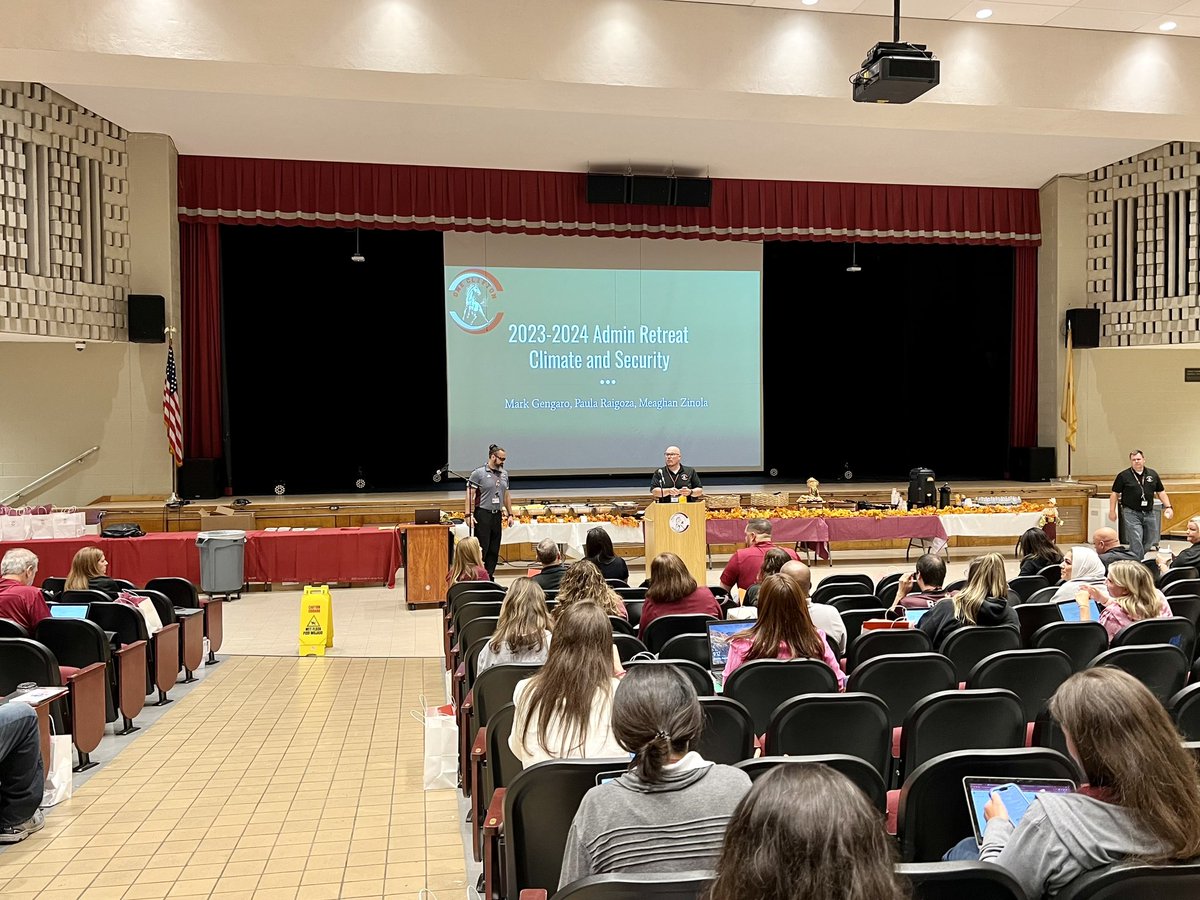 The Clifton Public Schools administrative team have been meeting for the last two days. On the agenda have been District Initiatives, Referendum, Climate &amp; Security and much more.  Our district leaders are ready to inspire and welcome their staff and students. <a href="/CliftonSupt/">Danny A. Robertozzi, Ed.D.</a>