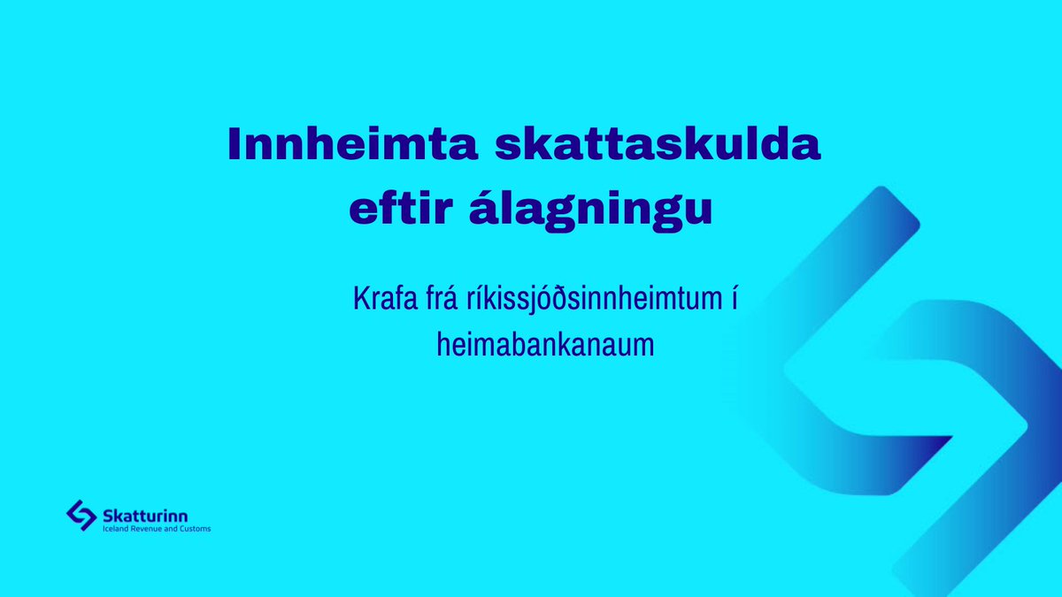 Skatturinn tweet media