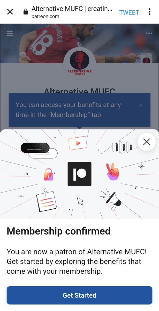 TheEndsNotNear's tweet photo. @AlternativeMUFC Definitely worth the membership. #Letsfuckinggo https://t.co/H3DTNc3tEO