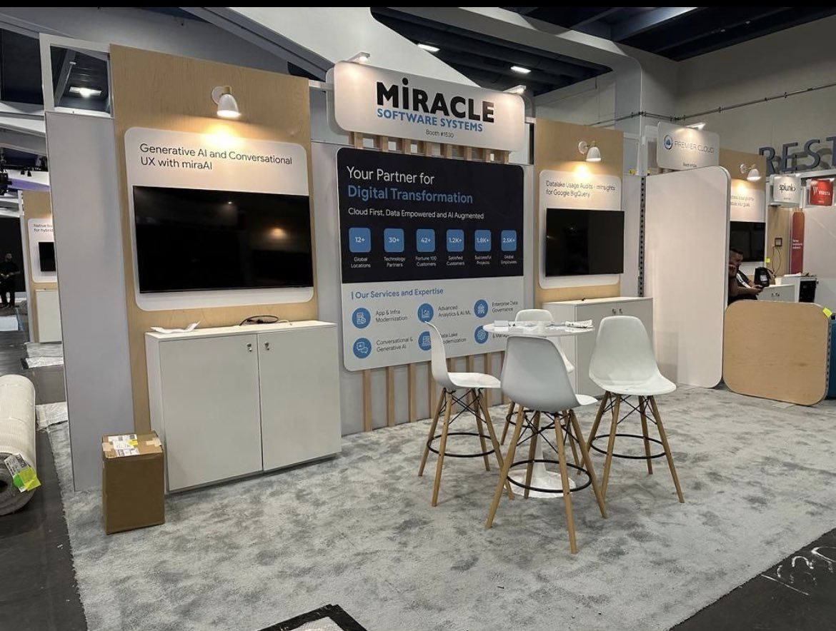 fourthofaugust's tweet photo. Countdown begins! If you’re attending #GoogleNext23, be sure to visit our booth for some exciting demos! See you there!!! 🚀

#google #sfo #miraclesoft #GenAI https://t.co/Ib3ZNF2xRH